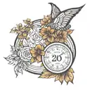 special dates circular tattoo design tattoo design idea