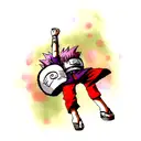 pain from naruto tattoo design idea