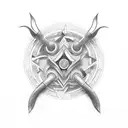 bindrune  tattoo design idea