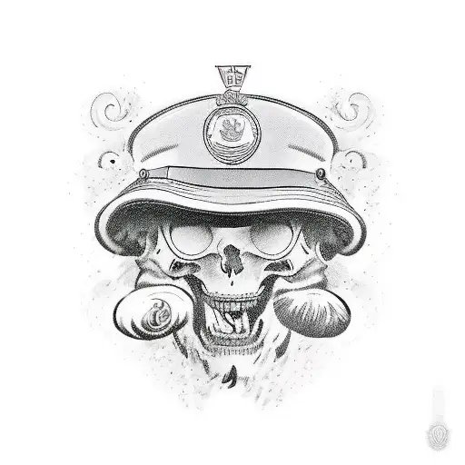 roman statue holding world up tattoo design idea