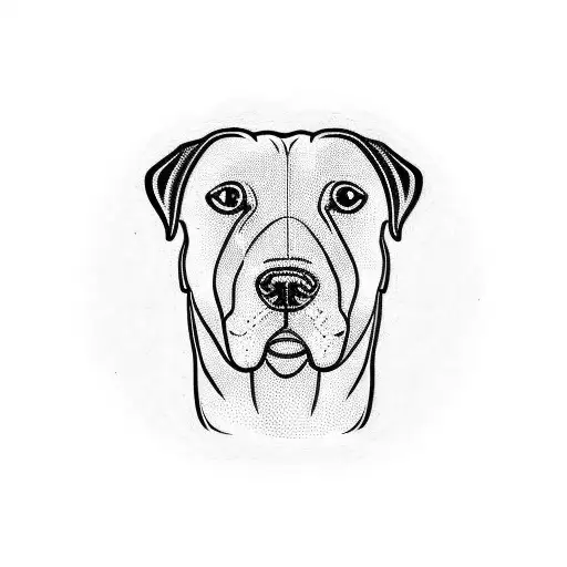 Labrador dog armband tattoo tattoo design idea