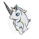nala riding unicorn tattoo design idea