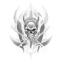 prometheus with fire tattoo design idea