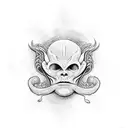 prometheus with fire tattoo design idea