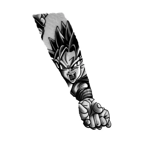 Dragon Ball Z - Tattoo Idea  Dragon ball tattoo, Z tattoo, Dragon