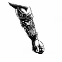 dragon ball z tattoo design idea