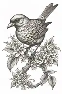 nightingale representing florence my daughter   tattoo design idea