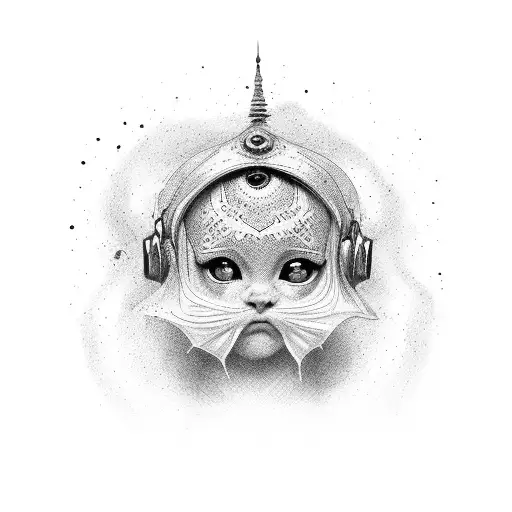 children tattoo design idea