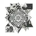 snowfall  tattoo design idea