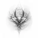 fenix tattoo design idea