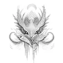 fenix tattoo design idea