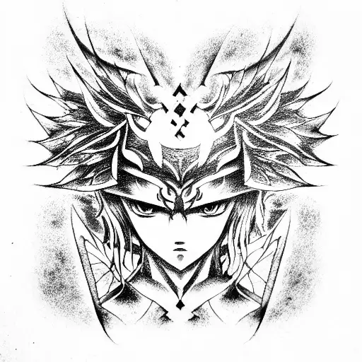 berserk anime tattoo design idea