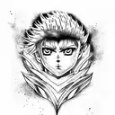 berserk anime tattoo design idea