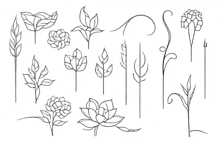 555 tattoo design idea