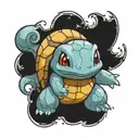 squirtle tattoo design idea