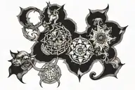 Leonardo da Vinci tattoo design idea