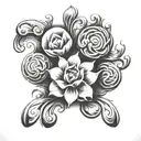 Basic tattoo design idea