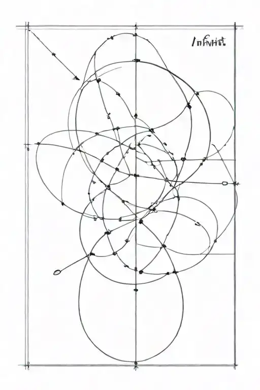 infinit and trading chart transforming tattoo design idea