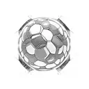 Classic soccer ball tattoo design idea