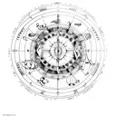 astrology tattoo design idea