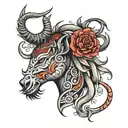 mahadeva tattoo design idea