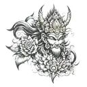 mahadeva tattoo design idea