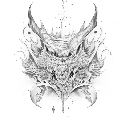 trampstamp  tattoo design idea