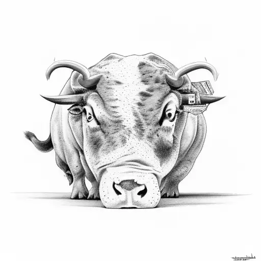 trampstamp with the words "Bullsheet" tattoo design idea