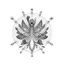 Peacock tattoo design idea