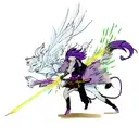 A mythical creature combining a weapon and an animal tattoo design idea