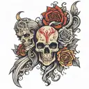  There was a man whose life was filled with betrayal and abandonment. Every time he reached out for friendship, he was m tattoo design idea