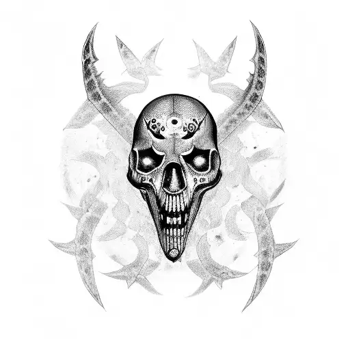 resident evil 4 tattoo design idea