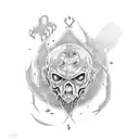 resident evil 4 tattoo design idea