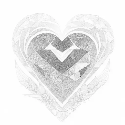 name: Mia, Keenan, M. K. surround by heart shape, simple line design tattoo design idea
