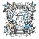 milk tattoo design idea