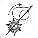 atheist  tattoo design idea