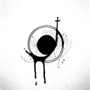 atheist  tattoo design idea