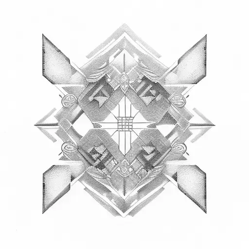 Binary code tattoo design idea