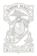 USMC Arched Tricep Tattoo tattoo design idea