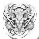 Master and Margarita tattoo design idea