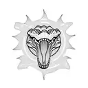 Alligator  tattoo design idea