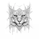 M M tattoo design idea