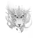 M M tattoo design idea