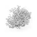 ivy tendril tattoo design idea