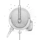 Understanding lavender microphone tattoo design idea