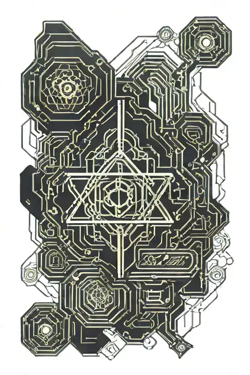 dangerous ai tattoo design idea