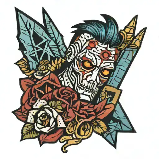 Borderlands tattoo design idea