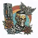 Borderlands tattoo design idea