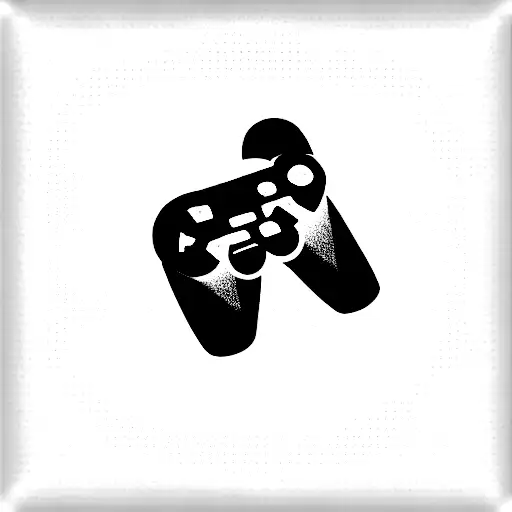 super gamer text tattoo design idea