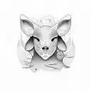 morse code maine tattoo design idea